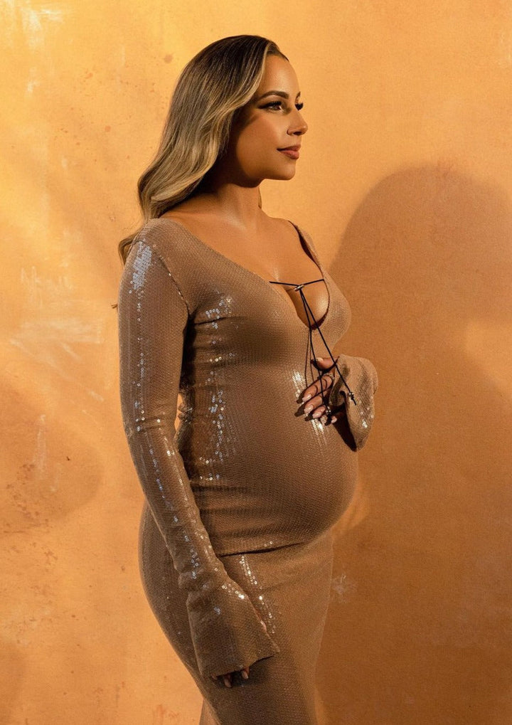 Alaia Dress - Beige