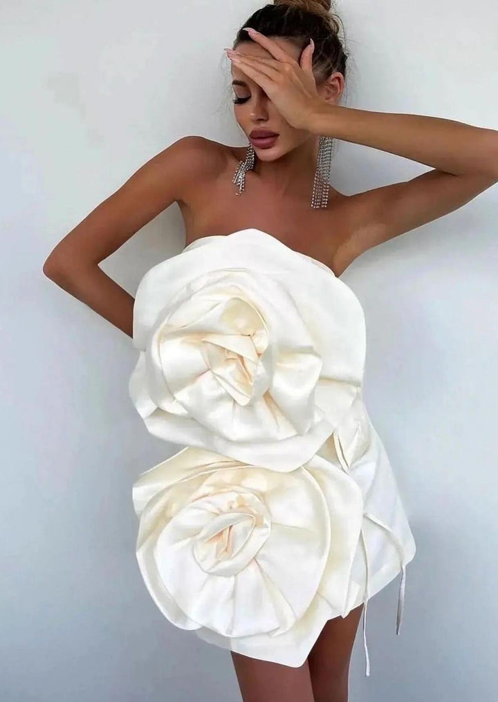 Ella Dress - Ivory