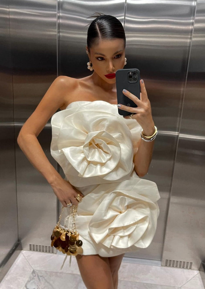 Ella Dress - Ivory