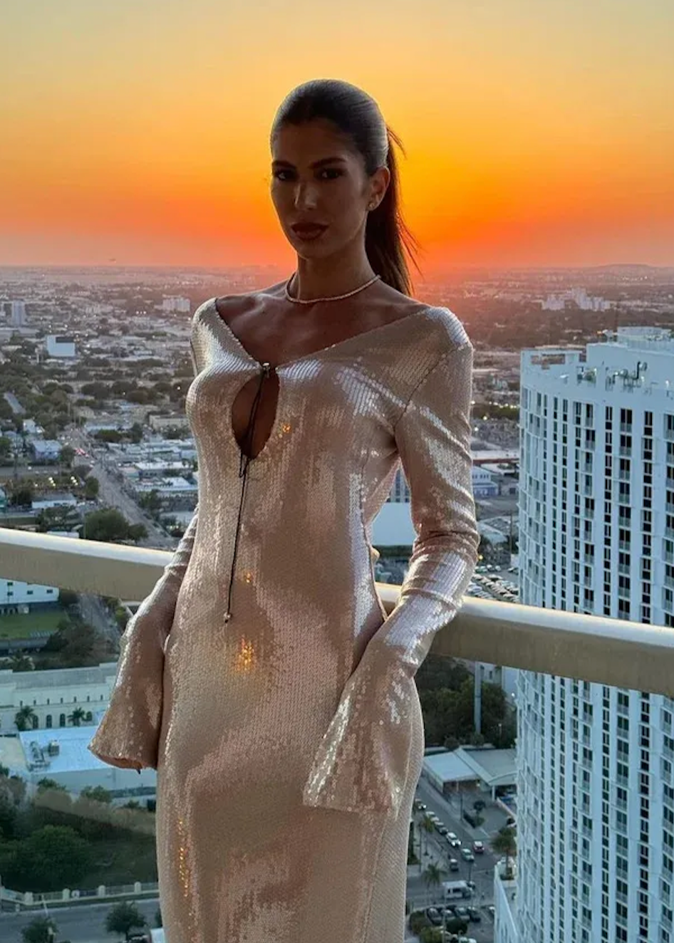 Alaia Dress - Beige