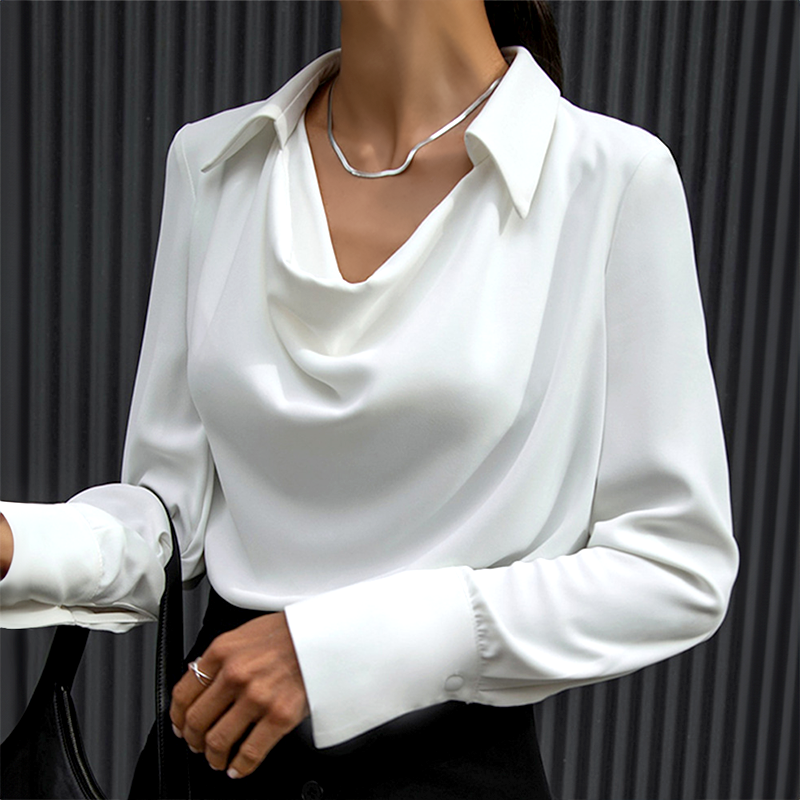 Selene - Luxe Satin Blouse